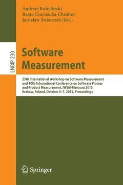 portada Software Measurement: 25th International Workshop on Software Measurement and 10th International Conference on Software Process and Product (en Inglés)