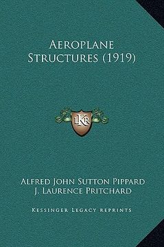 portada aeroplane structures (1919) (en Inglés)