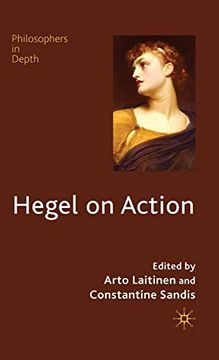 portada Hegel on Action (Philosophers in Depth) (in English)