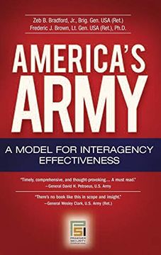 portada America's Army: A Model for Interagency Effectiveness (Praeger Security International) (en Inglés)