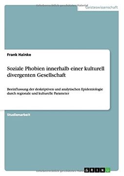 portada Soziale Phobien innerhalb einer kulturell divergenten Gesellschaft (German Edition)