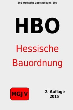 portada Hessische Bauordnung: Hessische Bauordnung (HBO)
