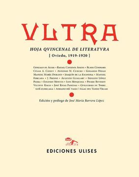portada Vltra: Hoja Qvincenal de Literatvra. Oviedo, 1919-1920