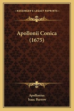 portada Apollonii Conica (1675) (en Latin)