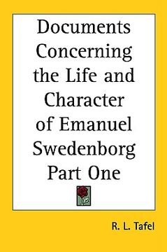 portada documents concerning the life and character of emanuel swedenborg part one (en Inglés)