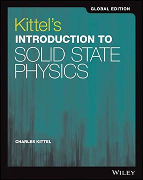 portada Kittels Introduction to Solid State Physics Global Edition 
