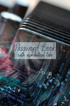portada Password Book With Alphabetical Tabs
