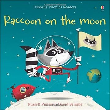 portada Raccoon on the Moon. Phonic Readers (Phonics Readers) (en Inglés)
