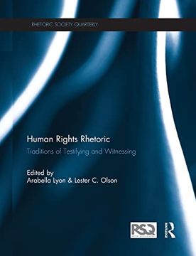 portada Human Rights Rhetoric: Traditions of Testifying and Witnessing (en Inglés)