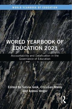 portada World Yearbook of Education 2021: Accountability and Datafication in the Governance of Education 