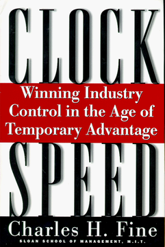 portada Clockspeed: Winning Industry Control In The Age Of Temporary Advantage