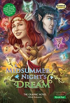 portada A Midsummer Night's Dream: The Graphic Novel: Quick Text (en Inglés)