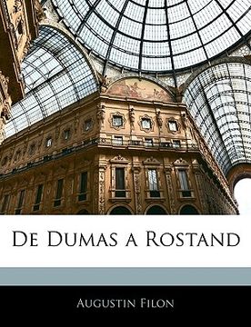 portada de Dumas a Rostand (en Francés)