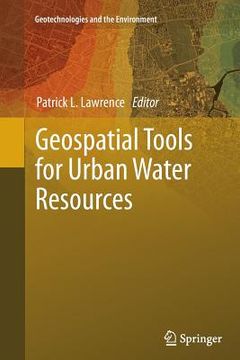 portada Geospatial Tools for Urban Water Resources (en Inglés)