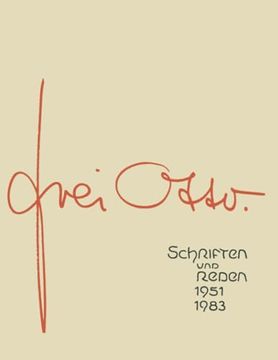 portada Schriften und Reden: 1951 – 1983 (en Alemán)
