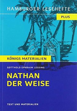 portada Nathan der Weise: Hamburger Leseheft Plus Königs Materialien (Hamburger Lesehefte Plus) (en Alemán)