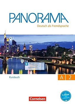 portada Panorama a2 Deutsch als Fremdsprache: Kursbuch mit Interaktiven (en Alemán)