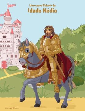 portada Livro para Colorir da Idade Média (en Portugués)
