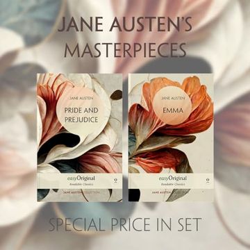 portada Jane Austen's Masterpieces (With 4 mp3 Audio-Cds) - Readable Classics - Unabridged English Edition With Improved Readability (en Inglés)