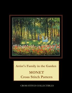 portada Artist's Family in the Garden: Monet cross stitch pattern (in English)