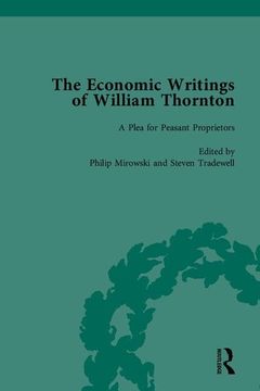 portada The Economic Writings of William Thornton (in English)