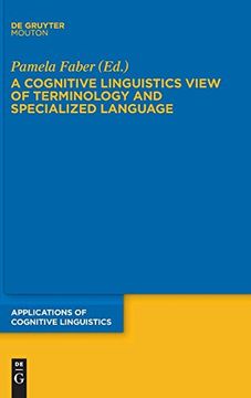 portada A Cognitive Linguistics View of Terminology and Specialized Language (en Inglés)