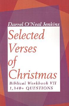 portada selected verses of christmas: biblical workbook vii 1,340+ questions (en Inglés)