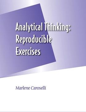 portada Analytical Thinking: Reproducible Exercises (en Inglés)