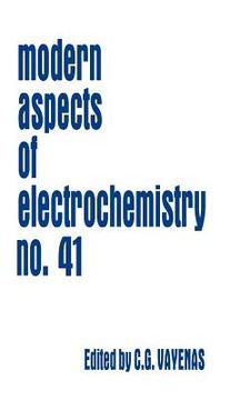 portada modern aspects of electrochemistry 41 (en Inglés)