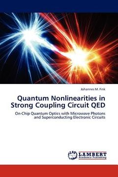 portada quantum nonlinearities in strong coupling circuit qed (en Inglés)