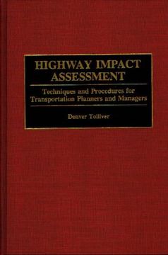 portada highway impact assessment: techniques and procedures for transportation planners and managers (in English)