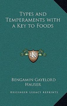 portada types and temperaments with a key to foods (in English)