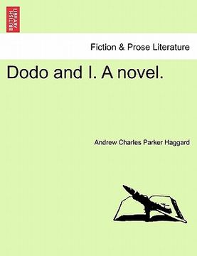 portada dodo and i. a novel. (en Inglés)