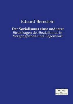 portada Der Sozialismus einst und jetzt (German Edition)