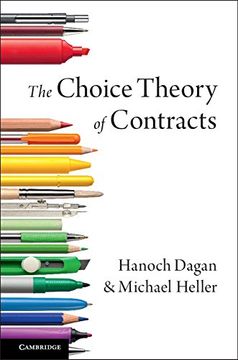 portada The Choice Theory of Contracts (in English)