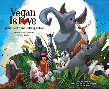 portada Vegan is Love: Having Heart and Taking Action (en Inglés)