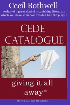 portada Cede Catalogue: giving it all away (in English)
