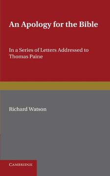 portada An Apology for the Bible: In a Series of Letters Addressed to Thomas Paine (en Inglés)