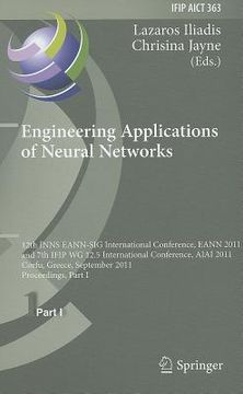 portada engineering applications of neural networks