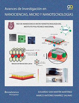 portada Avances en Investigación en Nanociencias, Micro y Nanotecnologías (in Spanish)