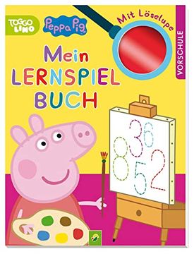portada Peppa pig - Mein Lernspielbuch mit Löselupe (en Alemán)