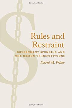 portada Rules and Restraint: Government Spending and the Design of Institutions (American Politics and Political Economy Series) (en Inglés)
