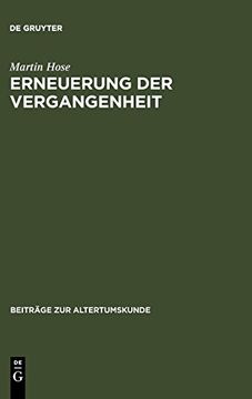 portada Erneuerung der Vergangenheit (Beitr ge zur Altertumskunde) (en Alemán)