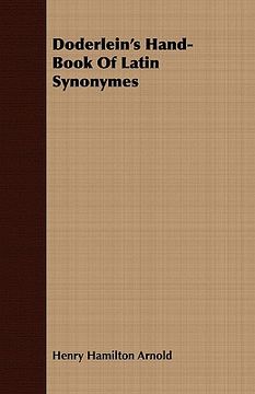 portada doderlein's hand-book of latin synonymes
