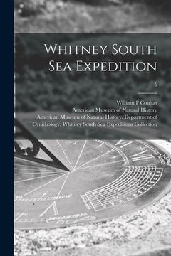 portada Whitney South Sea Expedition; 5 (in English)