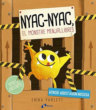 portada Nyac-Nyac, El Monstre Menjallibres (Catalá - A Partir De 3 Anys - Àlbums - Altres Àlbums)