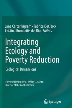 portada Integrating Ecology and Poverty Reduction: Ecological Dimensions (en Inglés)