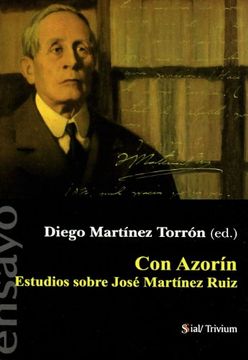 portada Con Azorin: Estudios Sobre Jose Martinez Ruiz (in Spanish)