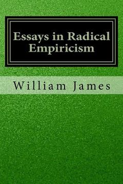 portada Essays in Radical Empiricism