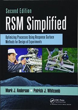 portada Rsm Simplified: Optimizing Processes Using Response Surface Methods for Design of Experiments, Second Edition (en Inglés)